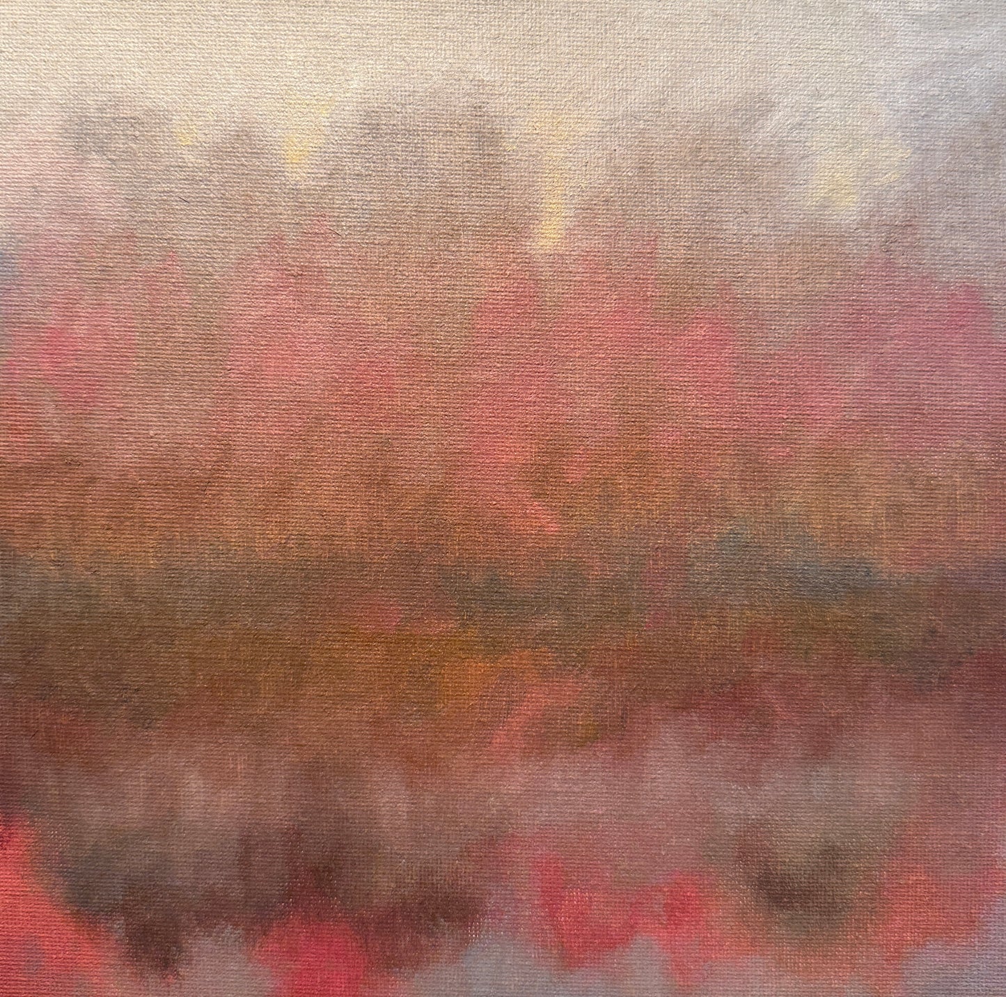 Pond Under Mist